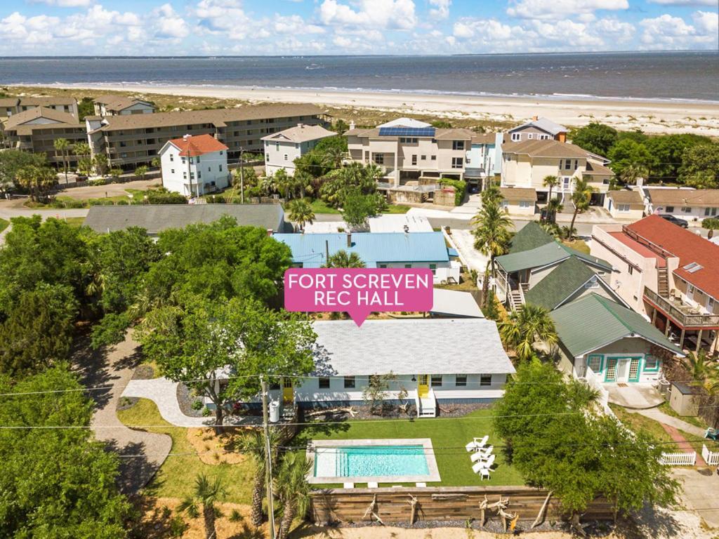Fort Screven Rec Hall Villa Pulau Tybee Luaran gambar